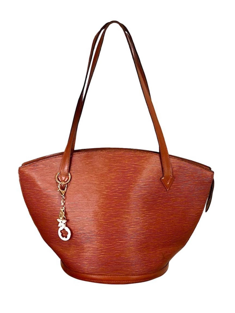 Vintage LOUIS VUITTON St Jacques Kenyan Fawn Epi Leather Tote Shoulder Bag GM
